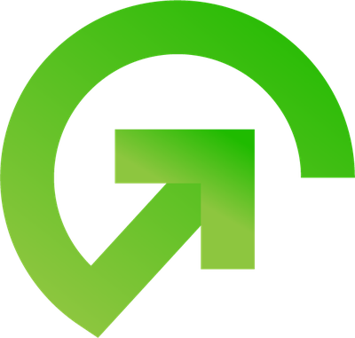 Going Top Right logo — an arrow pointing up and to the right